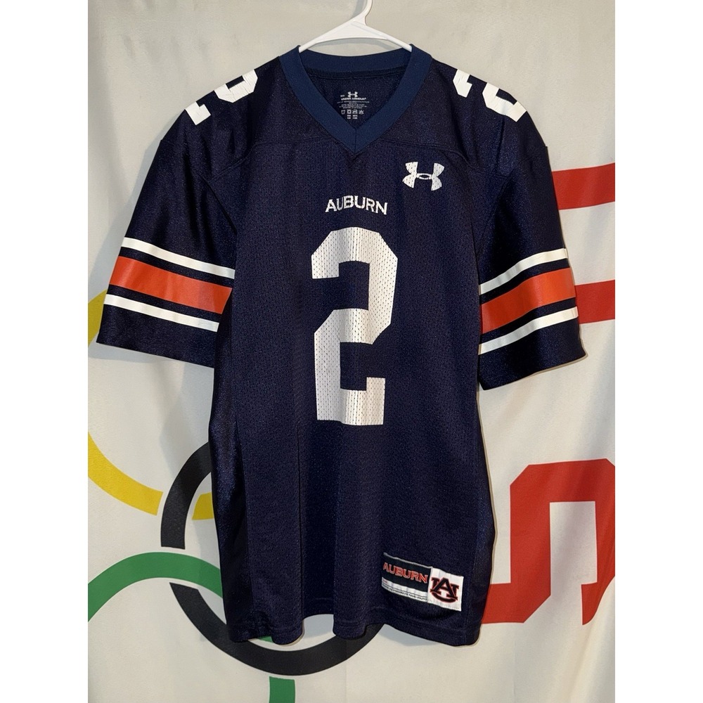 Under Armour Auburn Tigers Football Jersey Small Navy Blue #2 Cam Newton